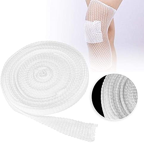 Elastischer Netz-Wundverband-Verband Atmungsaktiver röhrenförmiger Mull-Stretch-Stützverband Fixband-Verband-Wickelhalter für die Zurückhaltung des Wundverbandes(6#)