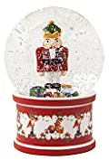 Villeroy & Boch - Christmas Toys, Schneekugel groß, Nussknacker, 13 x 13 x17cm, Porzellan/Glas, Mehrfarbig 14-8327-6694