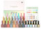 CANNI 24 Stück UV Nagellack Set mit Farbkarte & Unterlack & Glänzender Überlack & Matte Überlack & Primer & Dehydrator & reinforce gel für Nagelstudio Design Starter Maniküre Geschenkset CC2