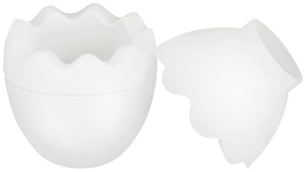 Stampo in resina per portauovo di Pasqua, in silicone, per decorazioni pasquali, riutilizzabile, antiaderente, con design a portauovo di Pasqua, per candele, decorazioni per la casa