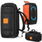 Backpack/Handheld Bluetooth Speaker Case for JBL PARTYBOX 320 Bluetooth Speaker, Carrying Storage Bag Lightweight Comfortable Travelling Outdoor Portable Case, Black, Backpack