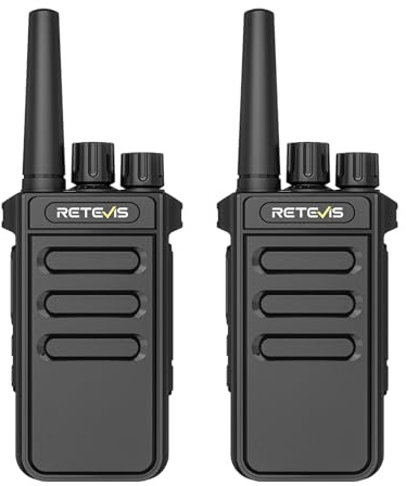 Retevis MateTalk P64 Digitales Funkgerät Lizenzfrei, Professionelles Walkie-Talkie Kompatibel mit Motorola, Gruppenruf, Sicherheit, Kommerzielles Funkgerät für Hotels und Immobilien (2er-Pack)