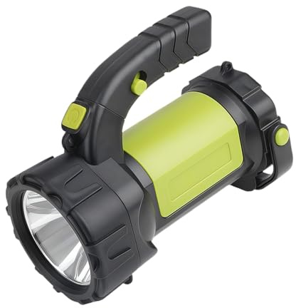 Kalttoy Wiederaufladbare LED Taschenlampe mit 7 Lichtmodi und USB Power Pack Funktion, geeignet für Outdoor Camping, Wandern, Notfälle, wetterfestes Licht