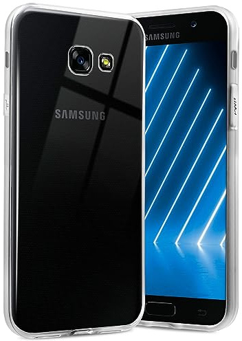 ONEFLOW Ultra Clear Case Kompatibel mit Samsung Galaxy A5 (2017) Hülle Transparent, Handyhülle aus Soft Silikon, Extrem Stoßfest und Flexibel, TPU Schutzhülle Durchsichtig - Klar