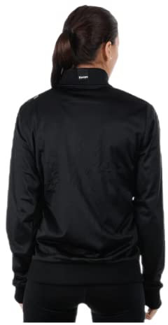 Kempa Damen Core 2.0 Poly Jacke, schwarz(schwarz/dark grau melange), XL