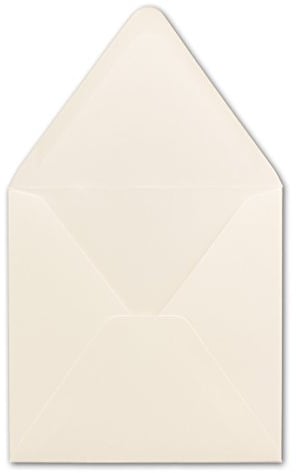 50 Quadratische Briefumschläge Creme 15,0 x 15,0 cm 120 g/m² Nassklebung Post-Umschläge ohne Fenster ideal für Weihnachten Grußkarten Einladungen von Ihrem Glüxx-Agent