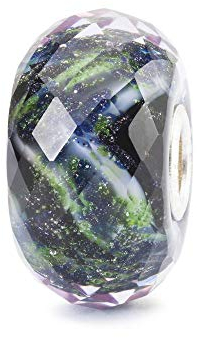 Trollbeads Charm Magisches Polarlicht aus Glas in mehreren Farben, TGLBE-30036