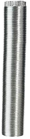 Tubo corrugado para chimeneas extensible, flexible, de aluminio, todas las medidas, diámetro de 80 cm