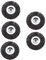 5 Fugenbürsten, Rundbürsten Set aus Metall, für Grizzly Universalbürste ERB 550-1H, Grizzly ERB 550-2S, Grizzly ERB 550-3U