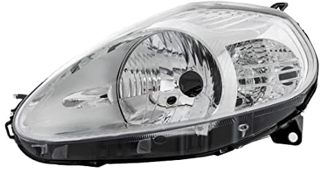 Scheinwerfer links Grande Punto Typ 199 11/2008-2009 klarglas/chrom H4