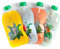 YOKO DESIGN - Gourdes a Compotes : EASYPOTE (lot de 4) coloris : blanc, vert clair, jaune, peche