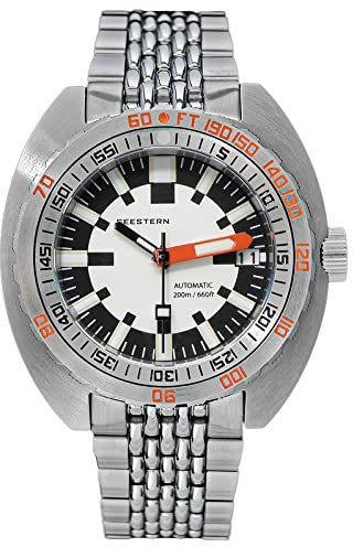 V3 DOX06 Sportuhr für Taucher, 42 mm, 300T Lumen, Datumsanzeige, 20 ATM Lünette, 200 m Sugess
