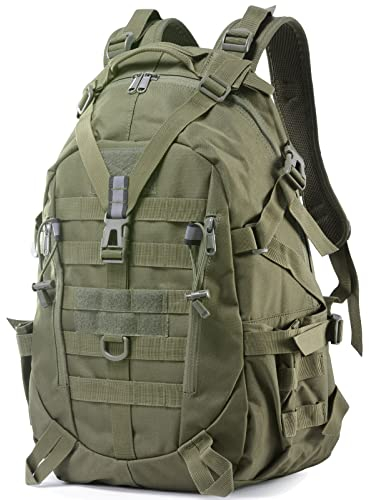 Long Keeper 35l Taktischer Militär Rucksack Trekkingrucksack Wanderrucksack Herren Damen Molle Survival Rucksack Wasserdicht für Outdoor Reisen Camping
