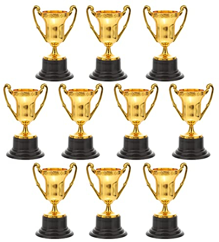 LIFKOME Récompenses Sport Prix trophée de la Coupe en Plastique trophée pour Le Tournoi de Enfants noël hollwood Party Coupe Competition