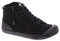 Rocket Dog Women's Jazzin High Sneaker Skate Shoe, Black/Black Foxing, 6.5 UK