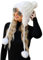 Clearlove Damen Winter Mütze Warme Strickmütze mit Weichem Innenfutter Gefütterte Strickmütze A-Weiß