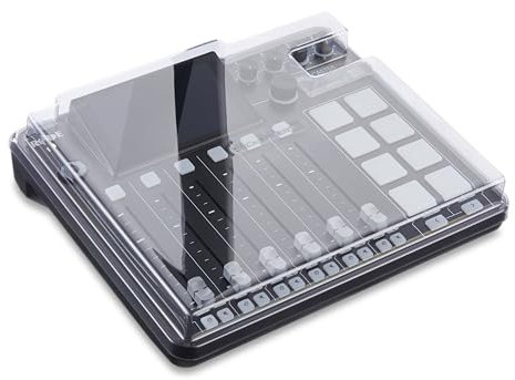 Decksaver LE Cover für Rode Rodecaster Pro 2 - Strapazierfähige Polycarbonat Hülle in geräucherter, klarer Farbe, hergestellt in Großbritannien
