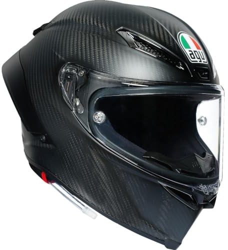 AGV Race Helm Pista GP RR Matt Carbon E2206 Motorradhelm Integralhelm Carbonhelm, XL