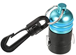 wisoolkic Atemregler Schlauchhalter, tragbar, magnetische Schnalle, stabile Freigabehalter, Wassertauchen, Schnorcheln, Ersatzschwimmen, Blau