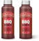 Harrison BBQ Sauce – Pack of 2 Barbecue Sauce Bottles 1 Liter Each – Vegan Friendly, Gluten Free with No Soya, Dairy and Artificial Color or Flavor – Made in UK