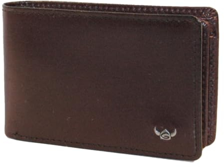 Golden Head Colorado RFID Protect Petite Billfold Coin Wallet Bordeaux