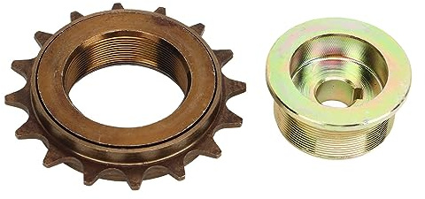Focket Fahrrad-Freilauf, Deformations-Freilauf-Adapter-Set für Linken Antrieb, Eisen, Einfache Installation, Langlebige, Robuste Konstruktion für MY1016Z MY1016 MY1018 MY1020 (16T