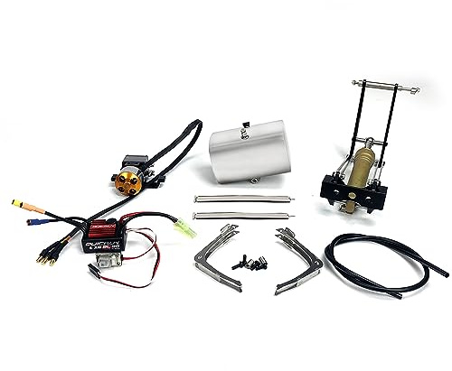 LESU Pompa Esc idraulico sistema di olio cilindro 1/14 RC ribaltabile fai da te Tamiyay camion accessori modello