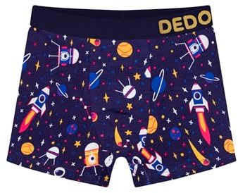 Dedoles Boxershorts Herren Jungen Trunks Baumwolle Bunte lustige Designs | atmungsaktiv, weich, bunte Motive, Geschenk Vatertag, Dinosaurier Hamster Spiele, Männergeschenke, Baumwolle Herren, Boxer,