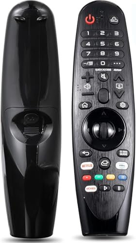 Control remoto compatible con televisores LG Smart TV NanoCell OLED 4K UHD (sin función de voz ni puntero)