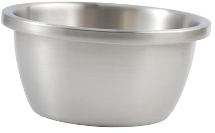 iplusmile Pcs Cream Round Washing up Bowl Steel Kitchen Bowl Thickened Vegetable Basin Cm