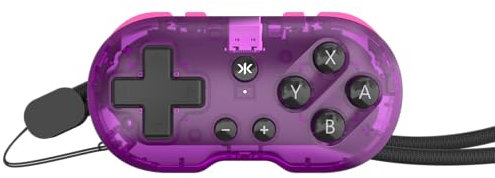 CRKD ATOM - Collectible Keychain Controller for Nintendo Switch, PC, Mac, Mobile and Smart TV (Atomic Purple)