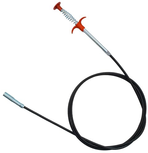 1 Pezzi Sonda per Pulire Tubi di Scarico 200 cm,Pulire le Tubature Cleaning Claw Sonda per Sturare Tubi di Scarico,Sonda per Scarichi Otturati Sonda per Sturare Tubazioni Pulisci Tubi Scarico