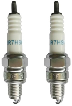 Spark Plug Zündkerze,Zündkerzen CR7HSA für Motorroller,Zündkerzen für Motorroller,Für Motorräder geeignet verbesserung der Motorleistung,2 Stück