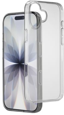 Hama Hülle für iPhone 17 (Handyhülle, Schutzhülle für Rückseite, Case, Kratzfest, extra Schutz für Kamera und Display, transparent, Slim, Hülle dünn) durchsichtig