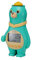 Oregon Scientific bc100-g Bear Uhr Green, grün, 12 x 8.5 x 21 cm