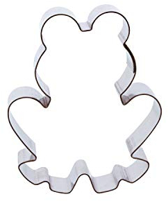 1 Keks - Ausstecher Frosch | Kröte | Märchen | Edelstahl | Kekse backen