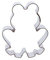 1 Keks - Ausstecher Frosch | Kröte | Märchen | Edelstahl | Kekse backen