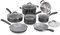 Cuisinart Advantage Ceramica XT - Juego de utensilios de cocina (tamaño mediano), color negro