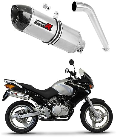 DOMINATOR Pot d'échappement Silencieux HP1 compatible avec XL 125 V VARADERO 2001-2006