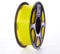TOPZEAL 3D Drucker Filament, PLA Filament der Transparenten Serie, 1,75 mm, Maßgenauigkeit +/- 0,02mm, 1KG Spule für 3D Drucker und 3D Stift (Transparent-Yellow)