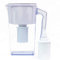 Plant Based Pros Alkaline Water Filter Pitcher – 2.5L Healthy Pure Water Ionizer, Two 60-Day Activated Carbon Filters, BPA Free, Healthy, Clean, Toxin-Free Alkaline Water Up to PH 9.5 – New 2019