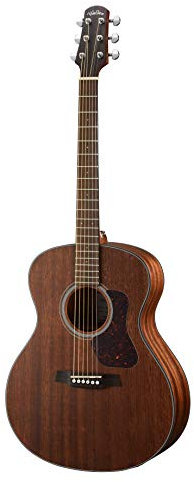 WALDEN Westerngitarre, WAG551E, Grand Auditorium, Mahagonidecke massiv, Mattlack, EQ
