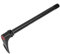 SUNGOOYUE Quick Release Fahrradnabe, Aluminiumlegierung Quick Release Rennradwelle Vorderradnabe(12x175LxM12(P1.75) x17L),Fahrr?der und Ersatzteile