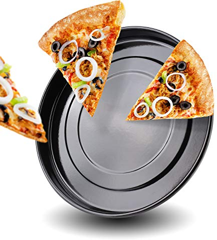Stillstern Pizzablech rund Antihaftbeschichtet (32cm) für Minibacköfen und Öfen