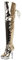 Stivali da Donna Sexy con Tacco Alto e Stivali Alti con Plateau Stivaletti con Cerniera sopra Gli Stivali al Ginocchio Party Stripper Club Shoes,d'oro,34 EU