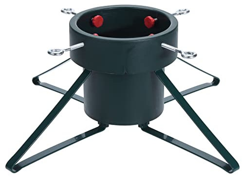 Green Christmas Tree Stand With Water Reservoir | Christmas Tree Holder For Real Tree | Live Christmas Tree Stand And Water Tank