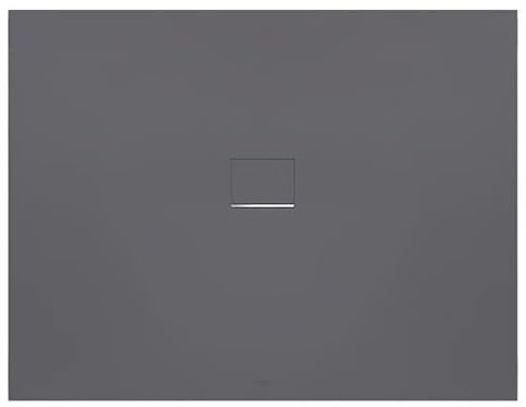Villeroy & Boch Quaryl Duschwanne Squaro Infinity UDQ1490SQI2V 1400x900mm Standardmodelle, universal einbaubar, Colorline, UDQ1490SQI2V-1S, Farbe: Anthracite