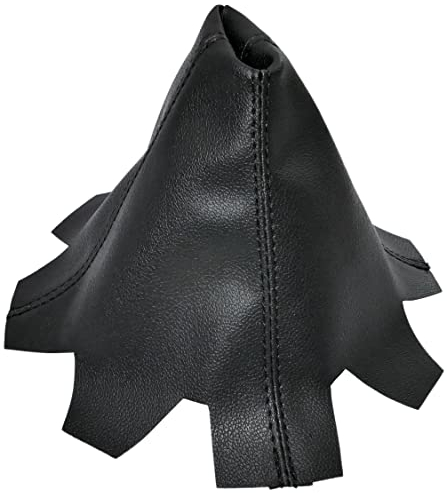 AERZETIX - C57752 - Schalthebel bag - schaltsack - schaltmanschette - kompatibel mit Vw Multivan Transporter T5 ab 2003 - farbe von leder: schwarz - aus kunstleder