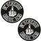 2 Stück Mittelfinger N'SCHEISS MUSS ICH Bestickt Aufnäher Patch mit Hook and Loop, Middle Finger Fxxk Aufnähen Fun Patch für Bikers Moto Jeans Jacken Kleidung Taschen Rucksack Uniform