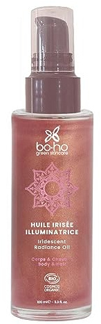 Irisierendes Öl Illuminator Bio Boho Green Make-Up 100 ml pflegend Satin Illuminate